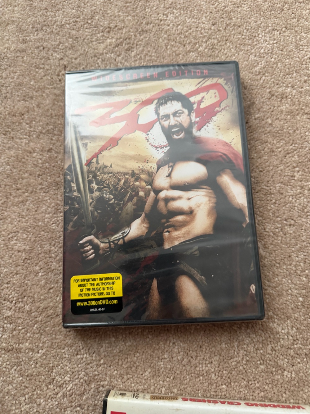 Warner Bros. 300 DVD - Red, Black, Tan